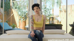 CastingCouch-HD Max - Pale Skin White Girl Takes On BBC