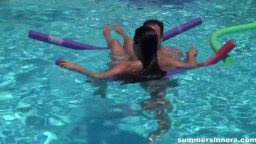SummerSinners Amirah Adara Chrissy Fox Mea Melone - Fun By The Pool