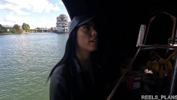Megan Fiore - Italian Girl Cheats Her Bf And Gets Anal In Public On A Boat