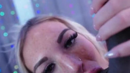 Kenziee Jayy - Bouncing On Monster BBC Until Pumped Me Full Of Cum