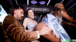 Fiona Frost, Sky Wonderland, Lana Gee - You Bullied Us, Now We Are Stealing Your Boyfriend! Prom Night Foursome In the L