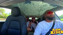 Sami Hayes - Big Ass Woman Gets Horny Huge Cock Fucking In The Car Ride