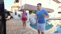 Raissa Bellini - Barcelona Fan Soccer Stepmom Fucks Stepson POV