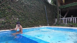 Curvy 18yo Latina Virgin Pool Lesson Turns Into Taboo Facial Fuck-fest