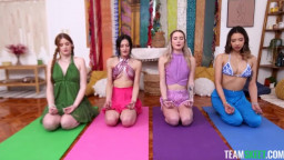 Kimora Quin, Athena Heart, Thea Summers, Lexy Blaze - Squirting Workshop: Last One to Squirt Has to Fuck the Janitor 19 