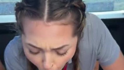 Hazey Haley - POV Sucks And Fucks In Car