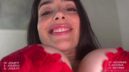 Nefernik - Tatted Nympho Latina Got Rough Fucking From Josue Fit